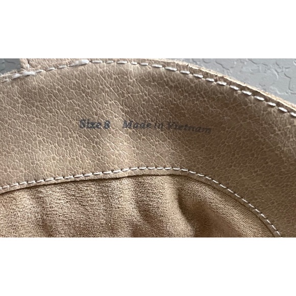 DOLCE VITA SOLEI DUNE / LIGHT TAN GENUINE LEATHER BOOTS SIZE 8 - Picture 8 of 9